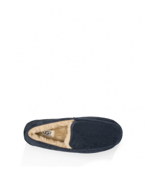 Mens Ascot - Suede Navy 5775